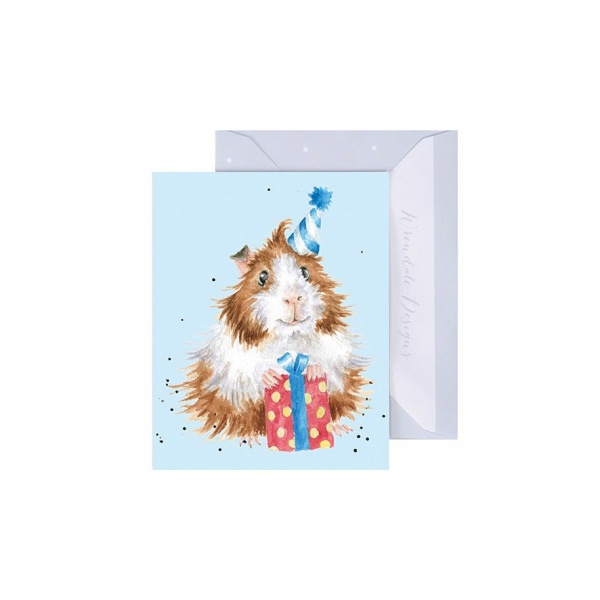Wrendale Mini Card "Guinea be a great day"