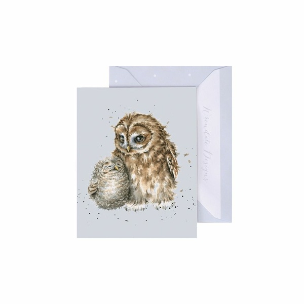Wrendale Mini Card "Owlways by your side"