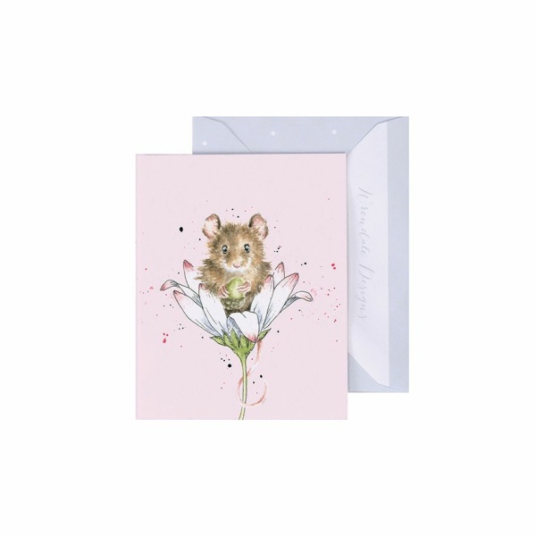 Wrendale Mini Card "Oops a Daisy"