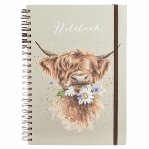 Wrendale A4 Notitieboek “Daisy Coo”