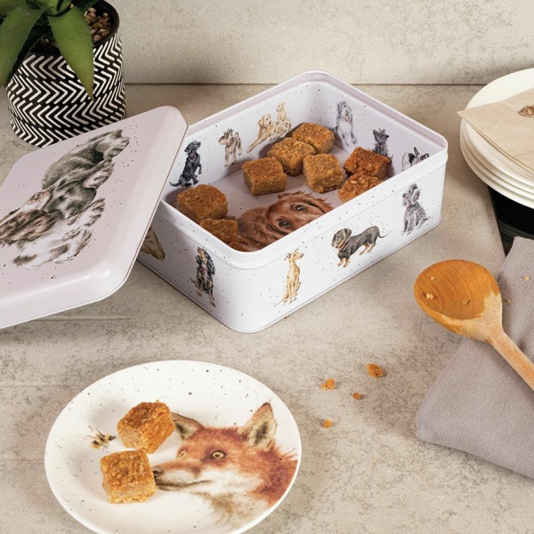 Wrendale Bewaarblik | Rectangular Tin "Dogs" - Afbeelding 3
