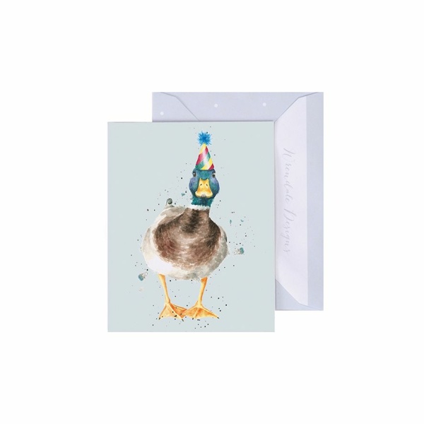 Wrendale Mini Card "Conquackulations"