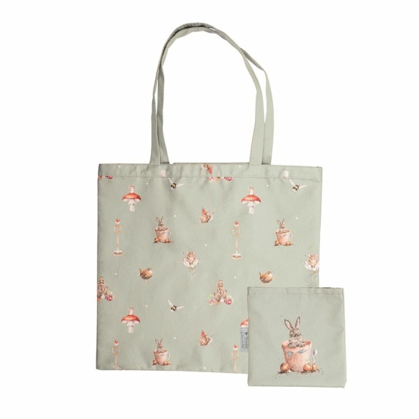 Wrendale Opvouwbare Tas Rabbit "Garden Friends"