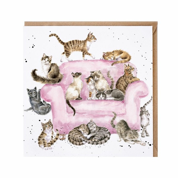 Wrendale Wenskaart "Cattitude"