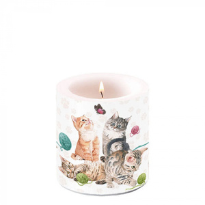 Ambiente Kaars Small – Playing Kitten