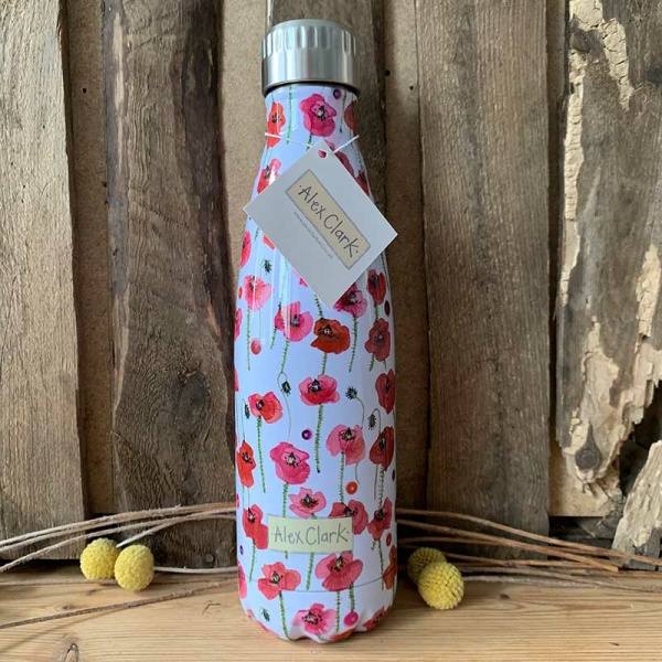 Alex Clark waterfles 500ml - Poppies