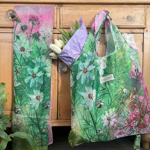 Alex Clark Opvouwbare Tas - Bees in Summer - Afbeelding 2