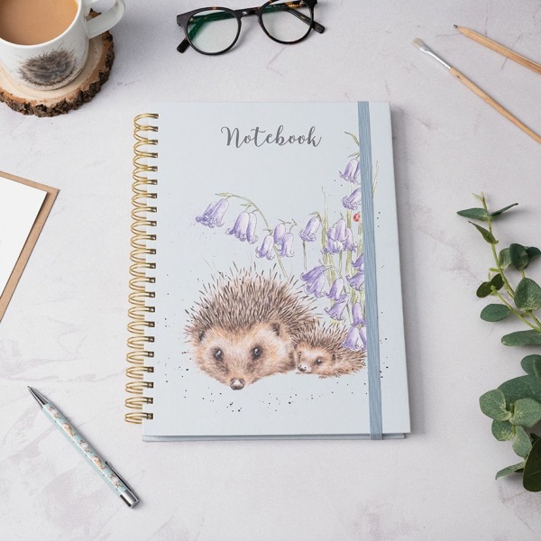 Wrendale A4 Notitieboek Egels - Love and Hedgehugs - Afbeelding 2