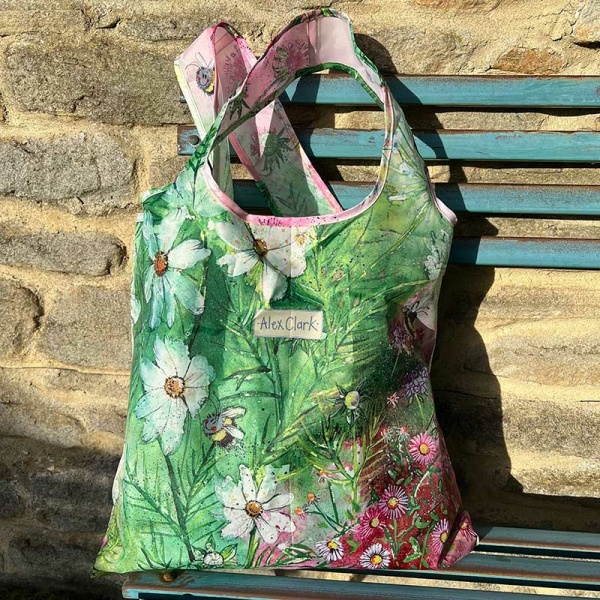 Alex Clark Opvouwbare Tas - Bees in Summer