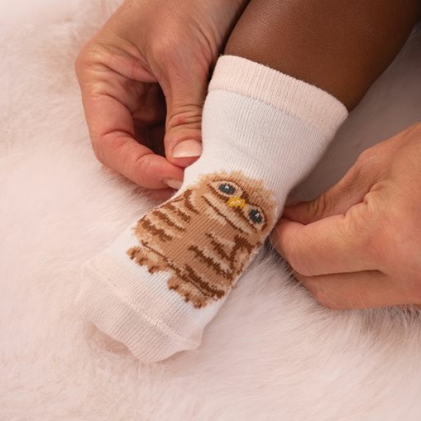 Wrendale Set 3 Babysokjes | 6-12 maanden "Little Forest" - Afbeelding 4