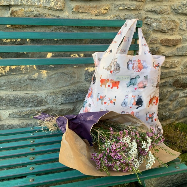 Alex Clark Opvouwbare Tas - Marvellous Moggies