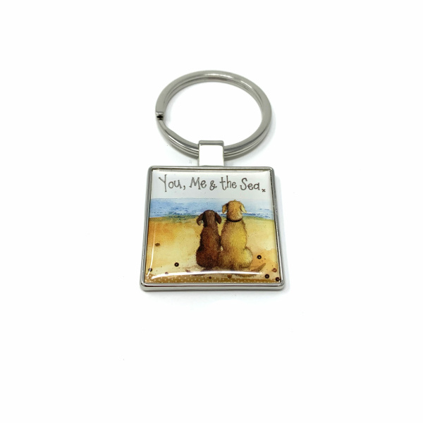 Alex Clark Sleutelhanger "You, Me and the Sea"