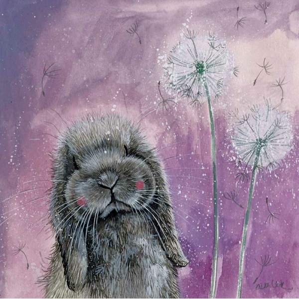 Alex Clark 14x14cm Wenskaart - Misty