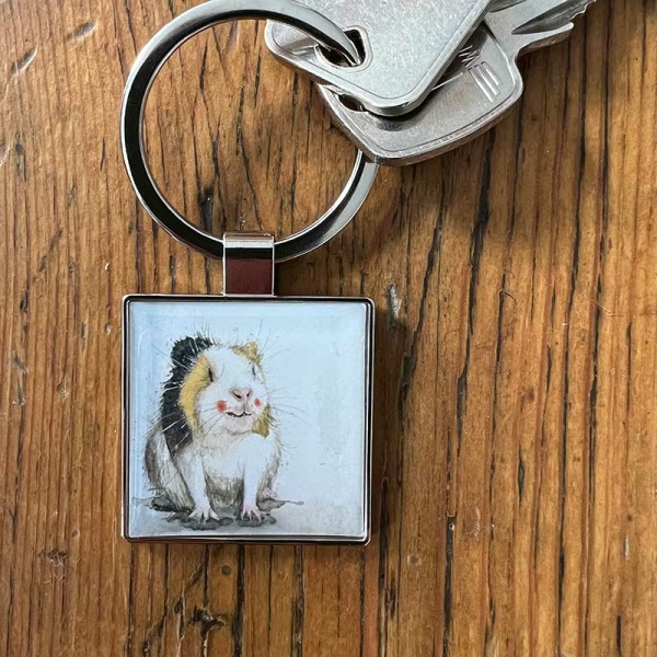 Alex Clark Sleutelhanger "Little Guinea"