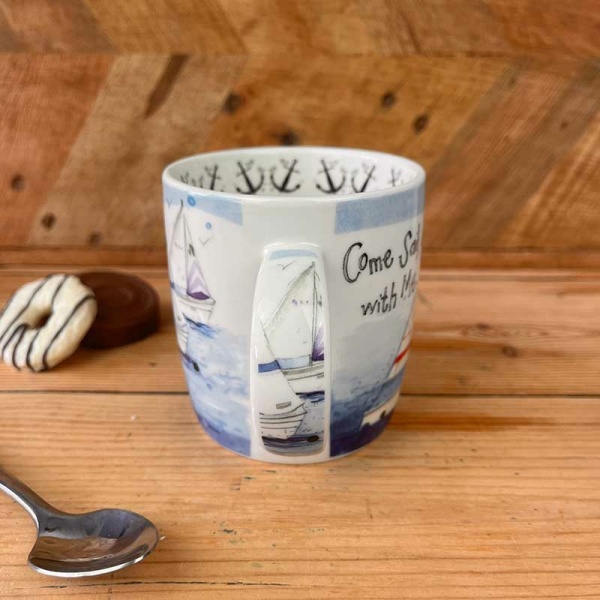 Alex Clark mok 400ml - Sailing Boats - Afbeelding 2