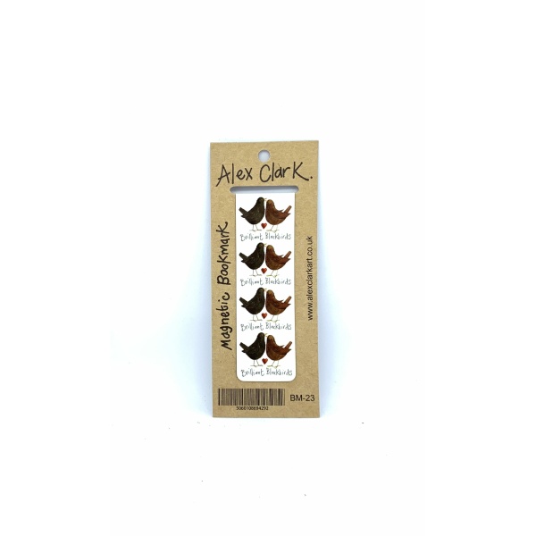 Alex Clark Magnetische Boekenlegger "Brilliant Blackbirds" - Afbeelding 2