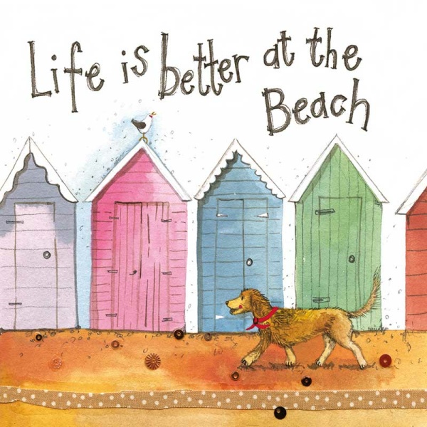 Alex Clark Sleutelhanger "Life is Better" - Afbeelding 2