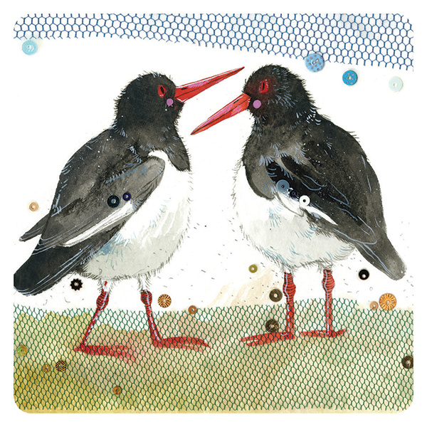 Alex Clark Onderzetter - Oystercatchers
