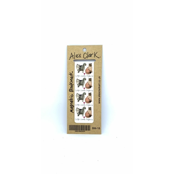 Alex Clark Magnetische Boekenlegger "Large Lovable Longhairs" - Afbeelding 2