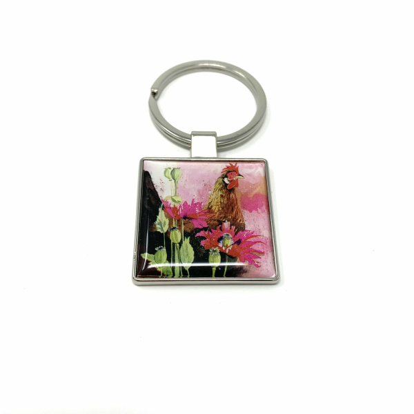 Alex Clark Sleutelhanger "Cockerel"