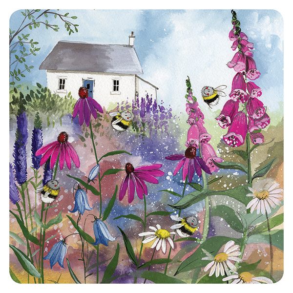 Alex Clark Onderzetter - Bee Garden