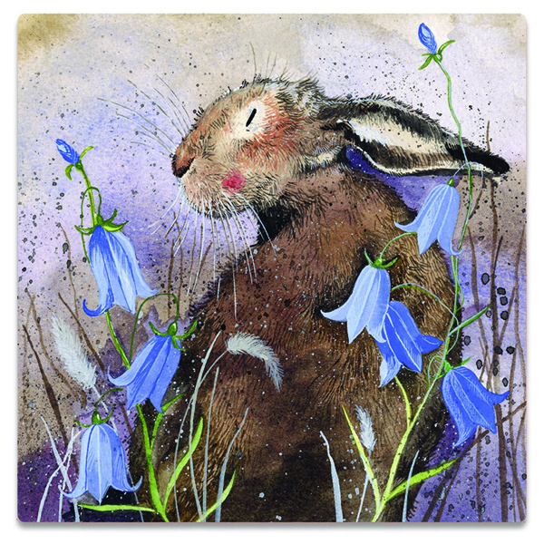 Alex Clark Magneet - Hare and Harebell