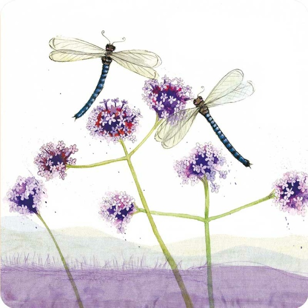 Alex Clark Onderzetter - Dragonflies