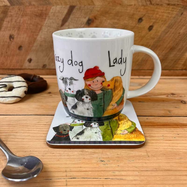 Alex Clark mok 400ml - Crazy Dog Lady - Afbeelding 4