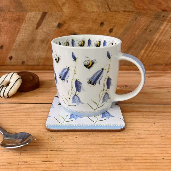 Alex Clark mok 400ml - Bees and Harebells - Afbeelding 4