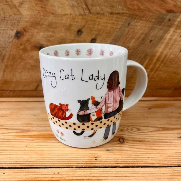 Alex Clark mok 400ml - Crazy Cat Lady