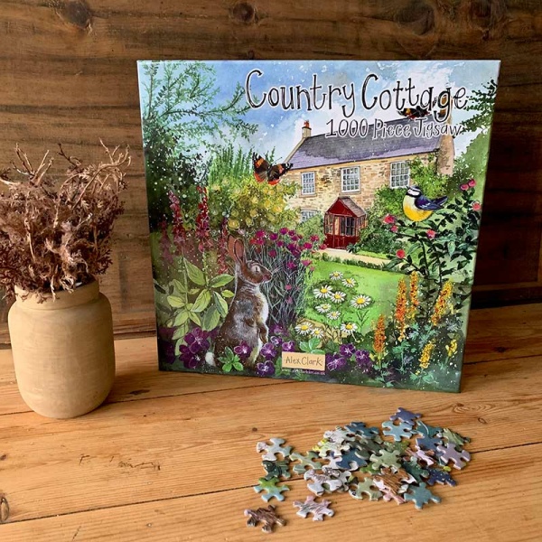 Alex Clark Puzzel 1000 Stukjes "Country Cottage" - Afbeelding 2