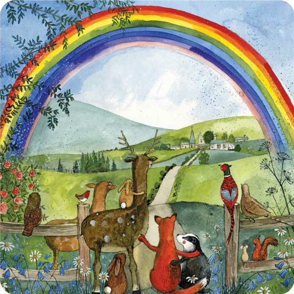 Alex Clark Onderzetter - Looking for Rainbows