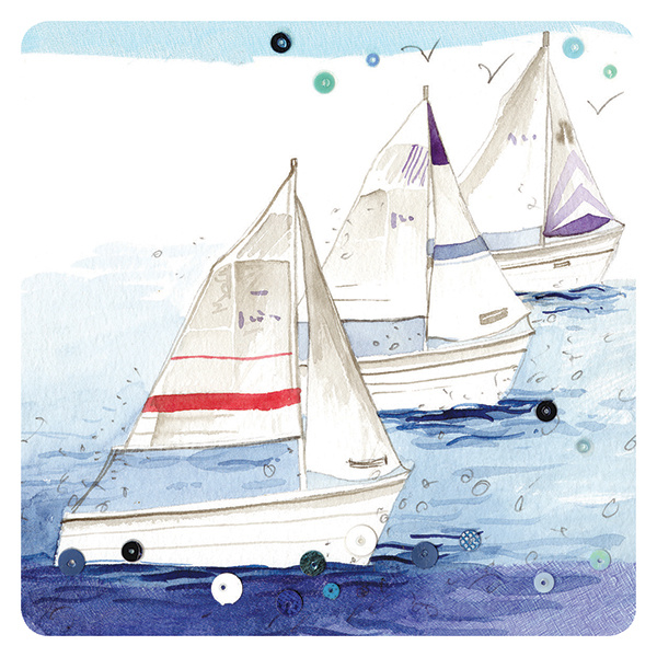 Alex Clark Onderzetter - Sailing
