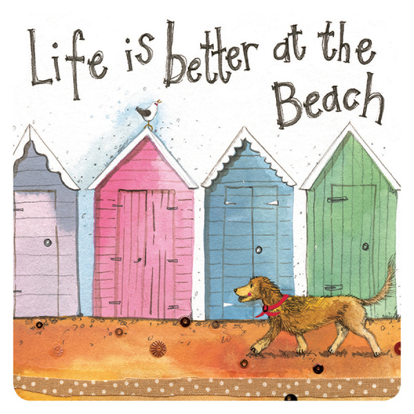 Alex Clark Onderzetter - Life is Better