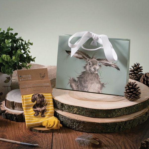 Wrendale Bamboe Sokken Mustard "Little One" - Afbeelding 4