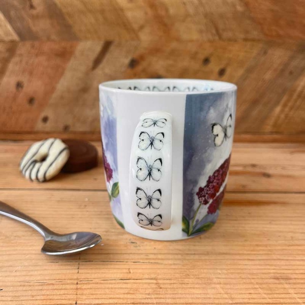 Alex Clark mok 400ml - Butterflies and Buddleia - Afbeelding 2