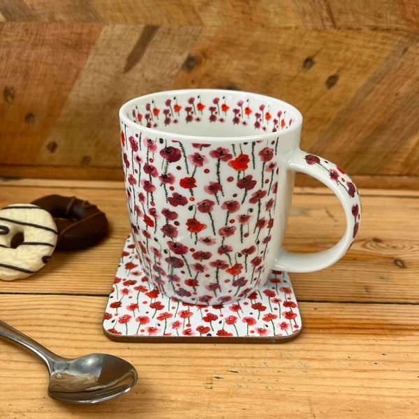 Alex Clark mok 400ml - Poppies - Afbeelding 4