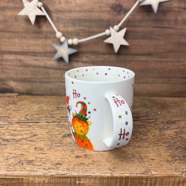 Alex Clark mok 400ml - Christmas Cats - Afbeelding 2