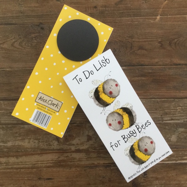 Alex Clark Boodschappenblokje - Bumble Bees - Afbeelding 2