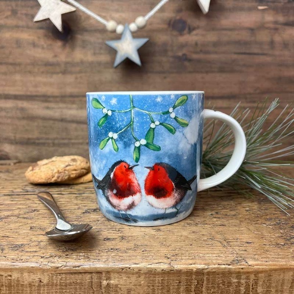 Alex Clark mok 400ml - Robins and Mistletoe