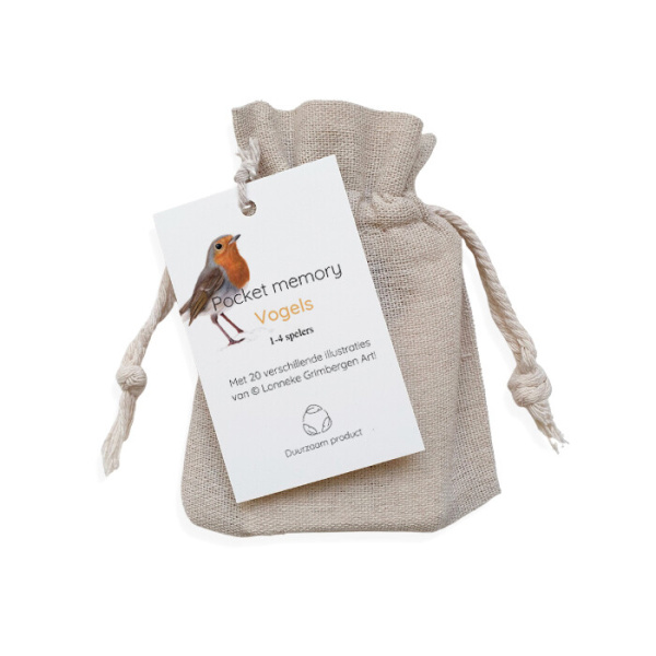Lonneke Grimbergen Pocket Memory "Vogels"