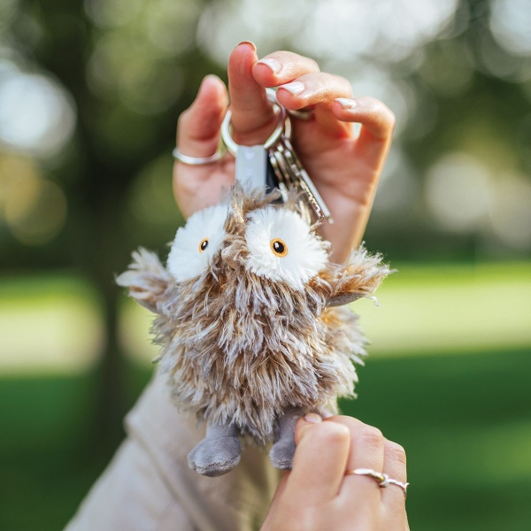 Wrendale Knuffel Sleutelhanger Uil "Elvis"