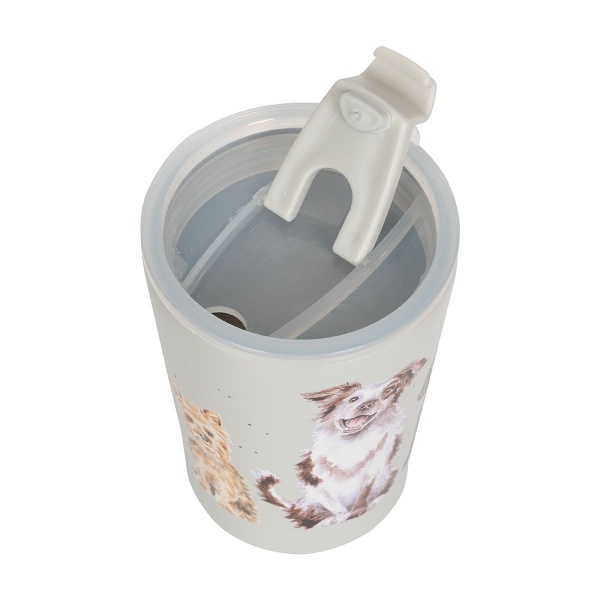 Wrendale Thermos Reisbeker Dogs 320 ml - A Dog's Life - Afbeelding 3