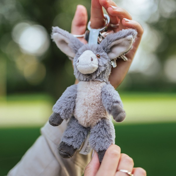 Wrendale Knuffel Sleutelhanger Ezel "Jack"