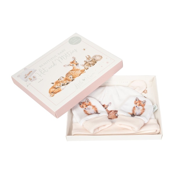 Wrendale Set Mutsje en Handschoentjes "Little Forest" - Afbeelding 2