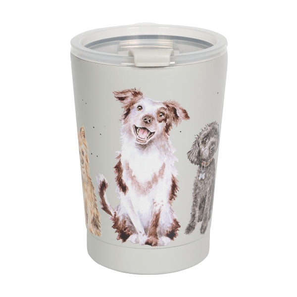 Wrendale Thermos Reisbeker Dogs 320 ml - A Dog's Life - Afbeelding 2
