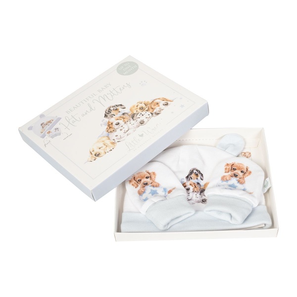 Wrendale Set Mutsje en Handschoentjes "Little Paws" - Afbeelding 2
