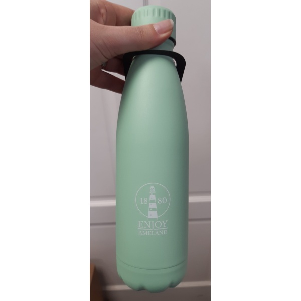 Scanpan waterfles/thermosfles "Enjoy Ameland" 500ml - Green Tea