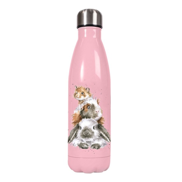 Wrendale Waterfles/thermosfles 500 ml "Piggy in the Middle" - Afbeelding 2