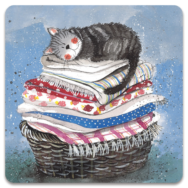 Alex Clark Onderzetter - Laundry Basket